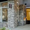 Aplica exterior Rabalux Chile Antique Brown 8019 metal maro antic