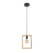 Pendul Rabalux Indigo Black-Wood E27 40W 2292 metal negru