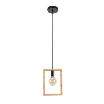 Pendul Rabalux Indigo Black-Wood E27 40W 2292 metal negru