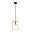 Pendul Rabalux Indigo Black-Wood E27 40W 2292 metal negru