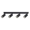 Spot Rabalux Solo Black 4x25W GU10 2086 metal negru