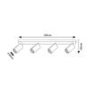 Spot Rabalux Solo White 4x25W GU10 2083 metal alb