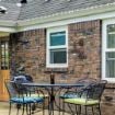 Aplica exterior Rabalux Oslo 8271 60W metal auriu antic