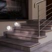 Aplica LED exterior Rabalux Amarillo senzor miscare 1.5W 50lm 7980 plastic alb