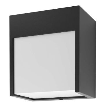 Aplica LED exterior Rabalux Balimo Black-White 12W 560lm 7476 aluminiu negru
