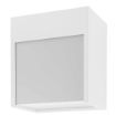 Aplica LED exterior Rabalux Balimo White 12W 560lm 7477 aluminiu alb mat
