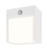 Aplica LED exterior Rabalux Balimo White senzor miscare 12W 560lm 7479 aluminiu alb mat