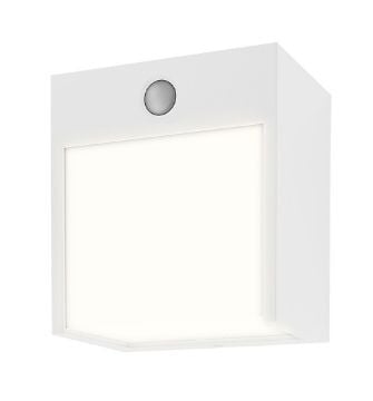 Aplica LED exterior Rabalux Balimo White senzor miscare 12W 560lm 7479 aluminiu alb mat