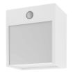 Aplica LED exterior Rabalux Balimo White senzor miscare 12W 560lm 7479 aluminiu alb mat