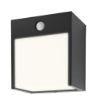 Aplica LED exterior Rabalux Balimo senzor miscare 12W 560lm 7478 aluminiu negru