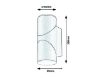 Aplica LED exterior Rabalux Belfast 7904 12.9W 620lm aluminiu antracit