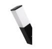 Aplica exterior Rabalux Bonn Black-White 8337 60W metal negru