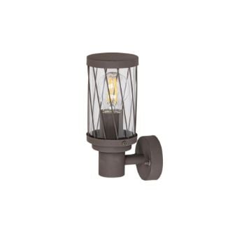Aplica exterior Rabalux Budapest Brown 8888 40W metal maro