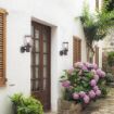 Aplica exterior Rabalux Budapest Brown 8888 40W metal maro