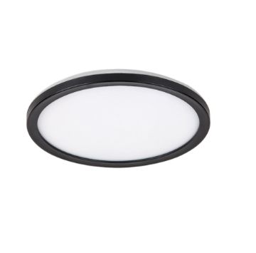 Plafoniera LED exterior Rabalux Inverness Smart Black-White 7774 plastic alb