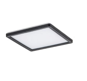 Plafoniera LED exterior Rabalux Inverness Smart Black-White 7775 plastic alb