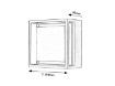 Aplica LED exterior Rabalux Mendoza Anthracite 6.5W 530lm 7110 aluminiu antracit