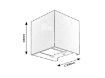 Aplica exterior Rabalux Solin White 7397 5W aluminiu alb mat