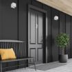 Aplica exterior Rabalux Solin White 7397 5W aluminiu alb mat
