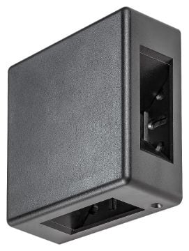 Aplica LED exterior Rabalux Lippa Black 6W 190lm 7317 plastic negru