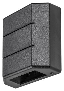 Aplica LED exterior Rabalux Lippa Black 7319 6W 70lm plastic negru