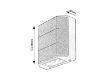 Aplica LED exterior Rabalux Lippa White 7320 6W 150lm plastic alb