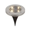 Lampa solara Rabalux Dannet Satin Chrome 0.24W 20lm IP44 400mAh 7975