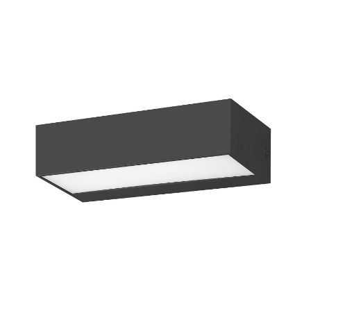 Aplica LED exterior Rabalux Halden Black-White 9W 640lm 7935 plastic negru