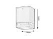 Plafoniera exterior Rabalux Zombor Anthracite 7818 aluminiu antracit