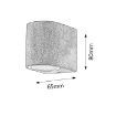 Aplica exterior Rabalux Chile Antique Brown 8018 metal maro antic