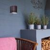 Aplica exterior Rabalux Chile Antique Brown 8018 metal maro antic