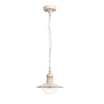 Pendul exterior Rabalux Oslo Antique White 8740 metal alb antic