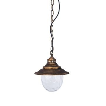 Pendul exterior Rabalux Barcelona Antique Gold 8678 metal auriu antic