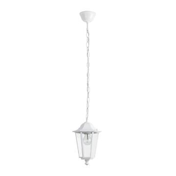 Pendul exterior Rabalux Velence White 8207 metal sticla