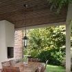 Pendul exterior Rabalux Velence Black 8208 metal negru