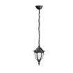 Pendul exterior Rabalux Milano Black 8344 metal negru