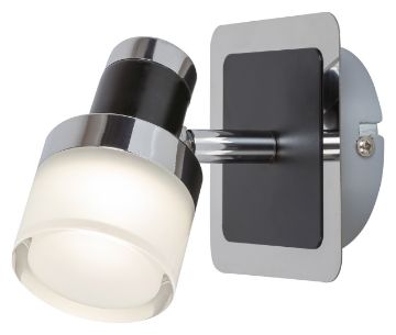 Aplica LED baie Rabalux Harold 5021 5W 400lm metal crom-negru