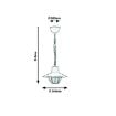 Pendul exterior Rabalux Almada Brown 7885 metal maro