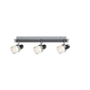 Plafoniera LED baie Rabalux Harold 5023 3x5W 1200lm metal crom-negru