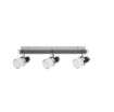 Plafoniera LED baie Rabalux Harold 5023 3x5W 1200lm metal crom-negru