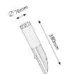 Aplica Rabalux senzor miscare Inox Torch 8266