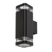 Aplica exterior Rabalux Sintra Black GU10 7956 aluminiu negru mat