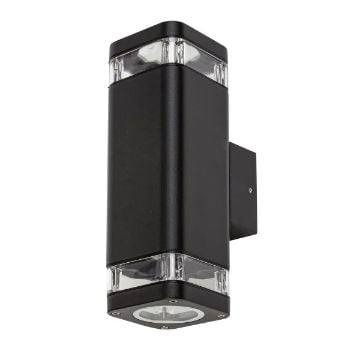 Aplica exterior Rabalux Sintra Black GU10 7956 aluminiu negru mat