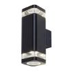 Aplica exterior Rabalux Sintra Black GU10 7956 aluminiu negru mat