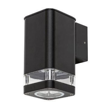 Aplica exterior Rabalux Sintra Black GU10 7955 aluminiu negru mat
