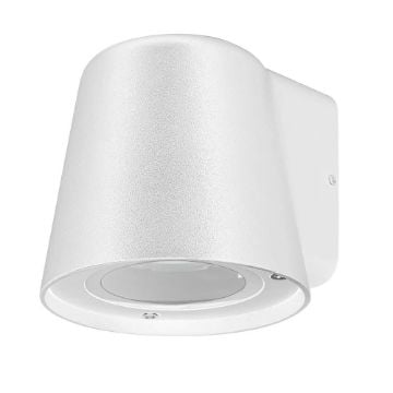 Aplica exterior Rabalux Mandal White GU10 7960 aluminiu alb