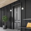 Aplica exterior Rabalux Mandal White GU10 7960 aluminiu alb