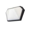 Aplica LED exterior Rabalux Salvador Black-White 8114 plastic alb