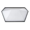 Aplica LED exterior Rabalux Salvador Black-White 8114 plastic alb