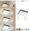 Plafoniera LED exterior Rabalux Tartu Black-White 1800lm 18W 7899 plastic alb
